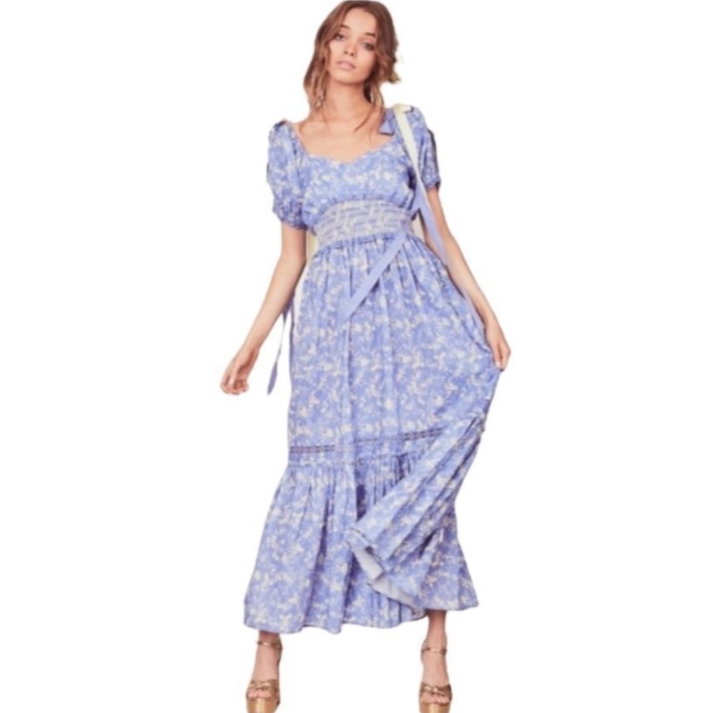LOVESHACKFANCY CLASSIC ANGIE DRESS